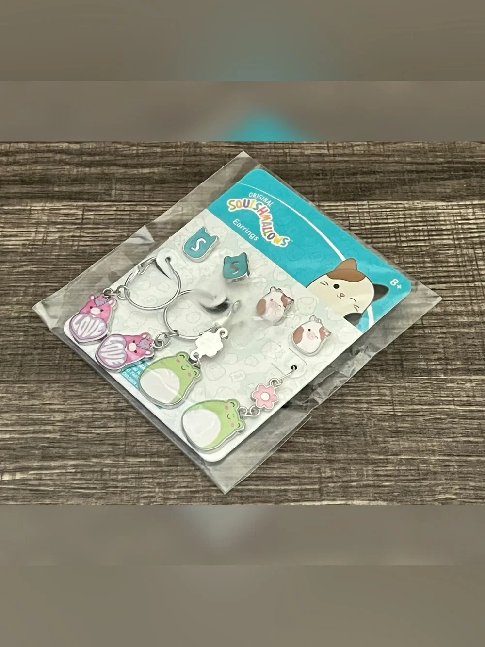 Squishmallows Figures Earrings Set